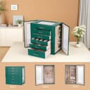 Thumbnail 1 de ASINGYER 6-Layer Jewelry Organizer with Glass Doors 💍