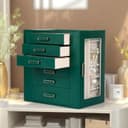 Thumbnail 5 de ASINGYER 6-Layer Jewelry Organizer with Glass Doors 💍