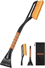 AstroAI 27-inch Snow Brush with Removable Ice Scraper 🚗
