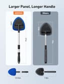 Thumbnail 2 de AstroAI Windshield Cleaner with 4 Microfiber Pads 🚗