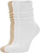 Thumbnail principal de AugRing Women's Scrunch Crew Socks 3-Pack 🧦