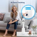 Thumbnail 5 de Auto Face Tracking Tripod 360° Rotating Stand with Remote 📷