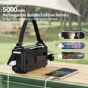 Thumbnail 3 de Auto NOAA Digital 5000 Weather Radio with Backlit LCD Screen 📻