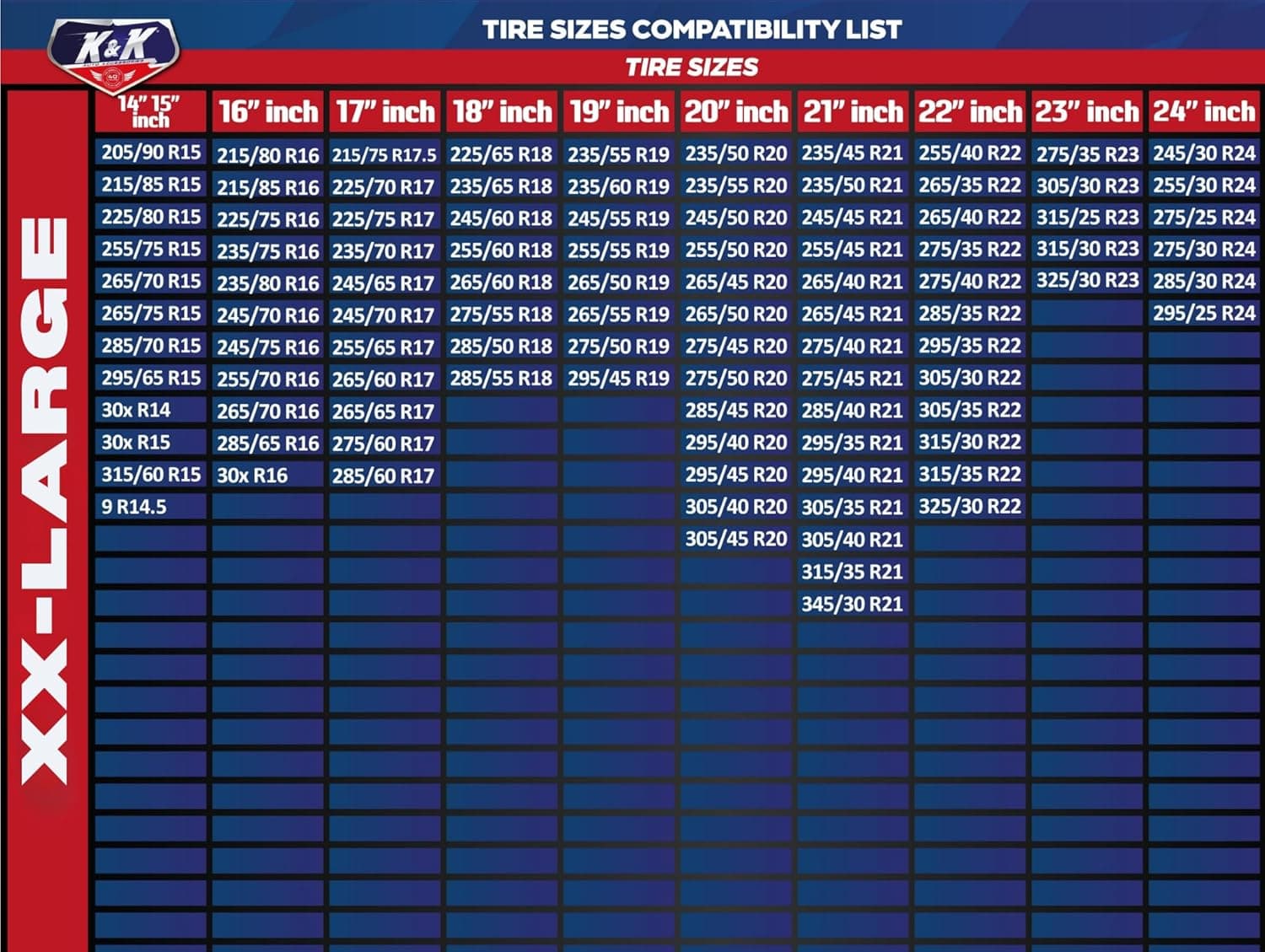 K&K Auto Pro Snow Tire Socks for SUV Kit 🚗