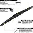 Thumbnail 1 de AUTOBOO 26" + 16" wipers for Subaru Crosstrek 12" rear 🚗