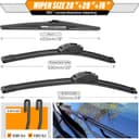 Thumbnail 2 de AUTOBOO 28 + 20 + 16 in Wiper Blades for Toyota Sienna 🚗