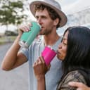 Thumbnail 1 de AUWBON 20oz Tumbler Travel Mug set 🎧