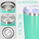 Thumbnail 2 de AUWBON 20oz Tumbler Travel Mug set 🎧