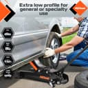 Thumbnail 5 de AV Steel Floor Jack 2.5 Ton Low Profile, 3.4–14.6" range 🛠️