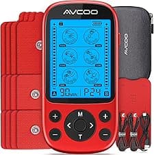 AVCOO Dual Channel TENS Unit, 24 Modes 🎧