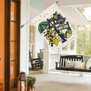 Thumbnail 2 de AVOIN Happy Mardi Gras Garden Flag 12x18 in. 🎉