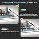 Thumbnail 6 de AWANDEE 20x28 Inch LED Bathroom Mirror with Lights 🪞