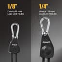 Thumbnail 2 de Ayaport Adjustable Rope Hanger 1/8" pulley 🌿