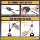 Thumbnail 4 de Ayaport Adjustable Rope Hanger 1/8" pulley 🌿