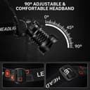 Thumbnail 5 de azamine Rechargeable Headlamp 99,000 Lumens LED 🎧