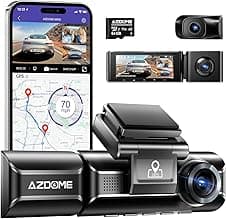 AZDOME M550 3-Channel 4K Dash Cam 📷