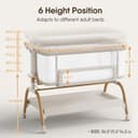 Thumbnail 5 de Baby Bassinet Bedside Crib 3-in-1 Bassinet 🍼