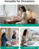 Thumbnail 5 de BAGSMART Puffy Makeup Bag 1 Wide-Open Travel Pouch 🎒