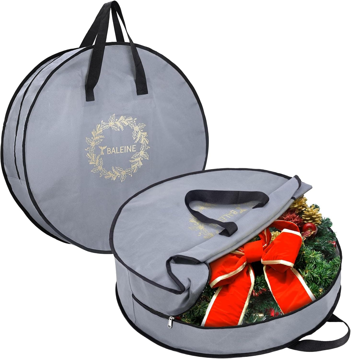 BALEINE 2 Pack Wreath Storage Bag ⚙️