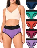 Thumbnail 3 de BAMBOO COOL Women's High-Waisted Briefs 5-Pack 🩲
