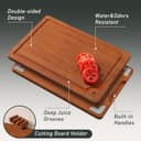 Thumbnail 3 de 3-Pack Bamboo Cutting Board Set ⚙️