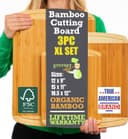 Thumbnail principal de Bamboo Cutting Boards Set of 3 ⚙️