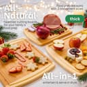 Thumbnail 6 de Bamboo Cutting Boards Set of 3 ⚙️