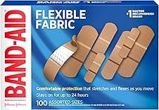 Band-Aid Brand Flexible Fabric Adhesive Bandages 100 ct 🩹