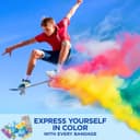 Thumbnail 2 de BAND-AID Brand Flexible Fabric Tie-Dye Bandages 100 ct 🩹