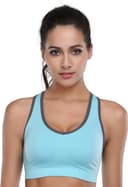 Thumbnail 1 de BAOMOSI Women's Seamless Racerback Sports Bra 🩱