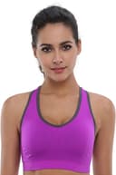 Thumbnail 3 de BAOMOSI Women's Seamless Racerback Sports Bra 🩱