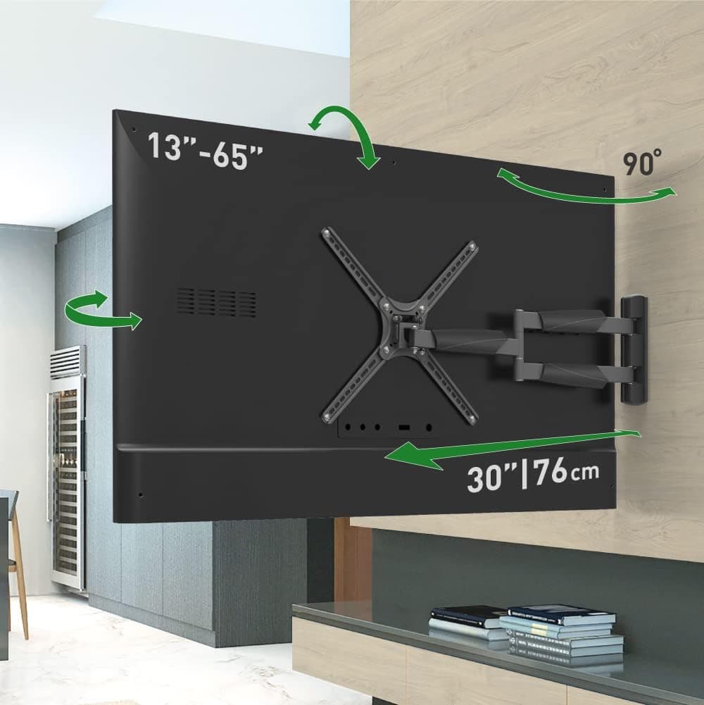 Barkan 30" Long Full Motion TV Wall Mount 📺