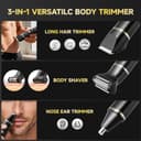 Thumbnail 2 de Beard Trimmer for Men IPX7 Waterproof Body Groomer 🪒