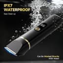 Thumbnail 4 de Beard Trimmer for Men IPX7 Waterproof Body Groomer 🪒