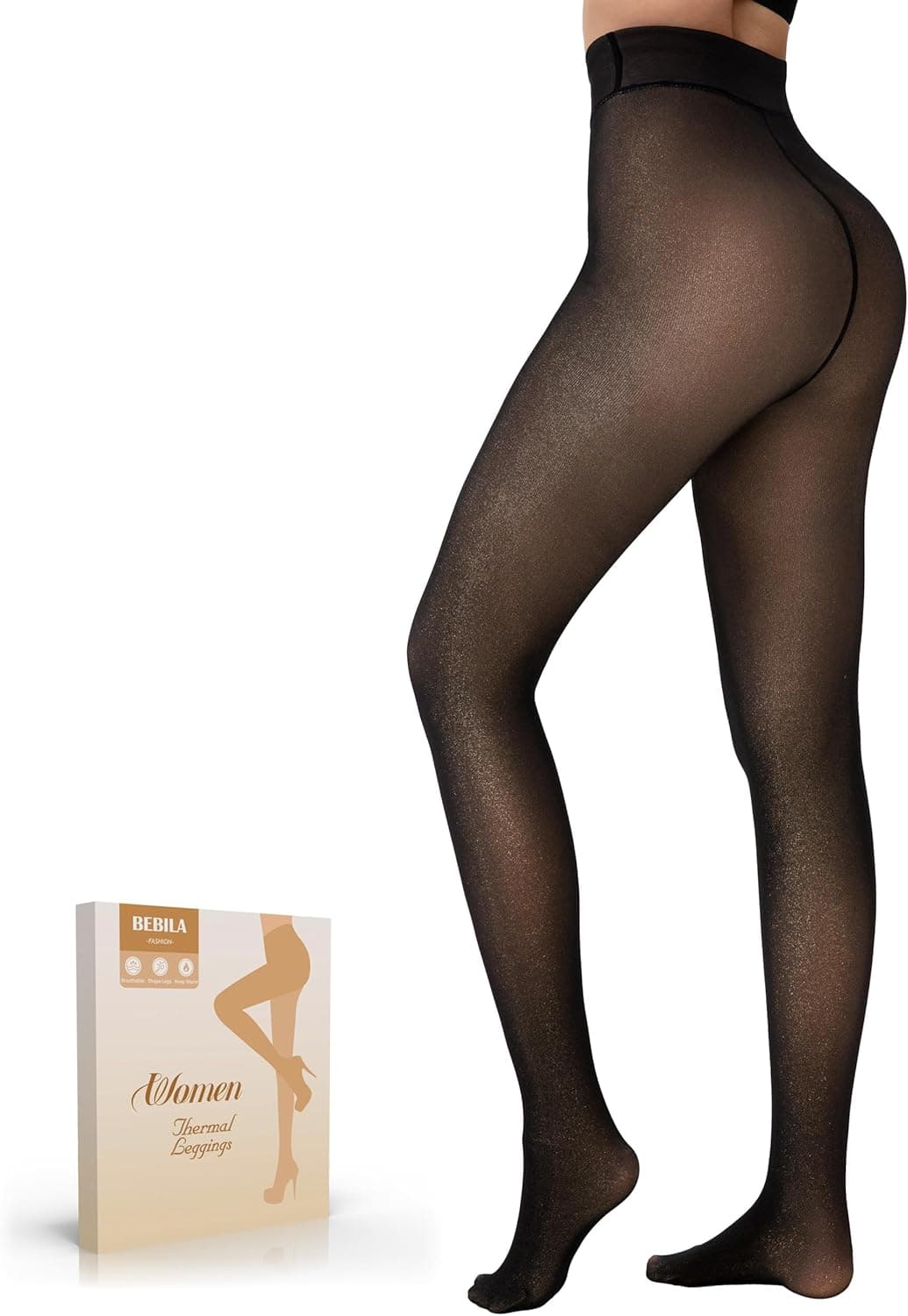 Bebila Fleece Lined Tights for Women ⚙️