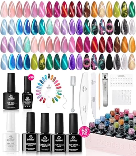 Beetles Cat Eye Gel Nail Polish Set 36 Colors 💅
