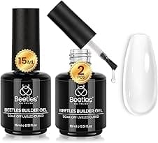 Beetles 7-in-1 Clear Builder Gel Nail Set 📷