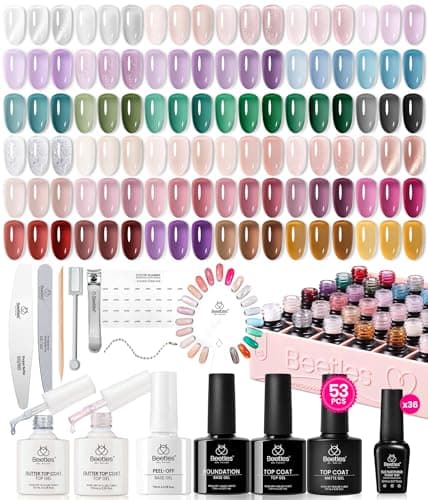 Beetles Jelly Gel Nail Set, 36 Colors ⚡