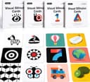Thumbnail principal de beiens High Contrast Flashcards 80 pcs, 5.5" 📚