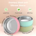 Thumbnail 2 de Bella's Friends Stainless Steel Baby Bowls 5" ⚙️