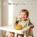 Thumbnail 3 de Bella's Friends Stainless Steel Baby Bowls 5" ⚙️