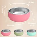 Thumbnail 4 de Bella's Friends Stainless Steel Baby Bowls 5" ⚙️