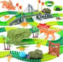 Thumbnail principal de BEMITON Dinosaur Race Car Track Set for Kids 🚗