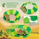 Thumbnail 1 de BEMITON Dinosaur Race Car Track Set for Kids 🚗