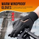 Thumbnail 3 de Benirap Winter Gloves Touchscreen Windproof Thermal Gloves ⌚
