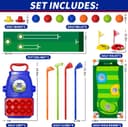 Thumbnail 5 de Bennol Upgraded Kids Toddler Golf Set for Ages 3-7 ⛳️