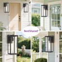 Thumbnail 4 de Bestshared Outdoor Wall Lantern 13.4IN Sconce 🏮