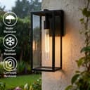 Thumbnail 5 de Bestshared Outdoor Wall Lantern 13.4IN Sconce 🏮