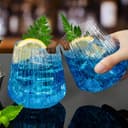 Thumbnail 3 de BESTSTAR 12 oz Ribbed Plastic Wine Glasses 🍷