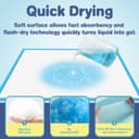 Thumbnail 2 de BIGGMED Tear-Resistant Disposable Bed Pads 36" 100 count 🛏️